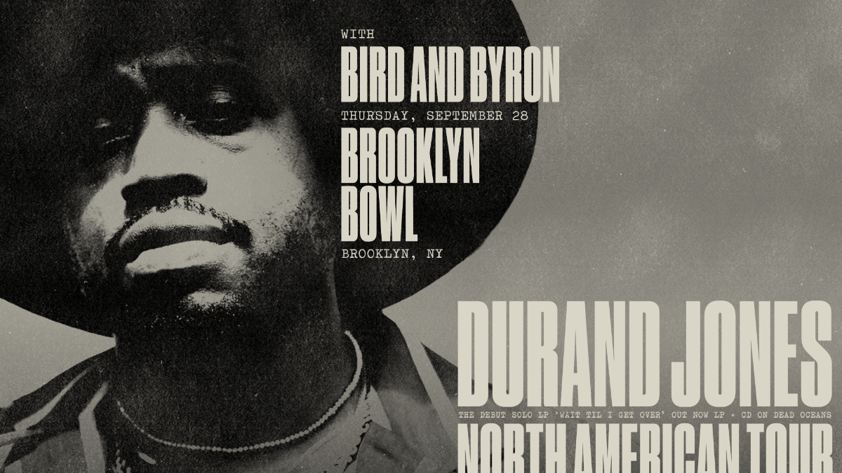 Durand Jones North American Tour Brooklyn Bowl