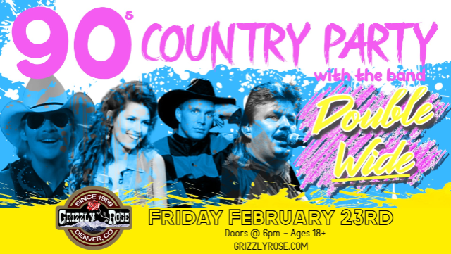 90s Country Party Featuring Double Wide