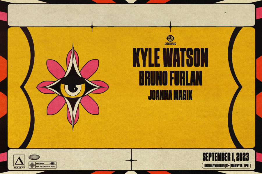 Kyle Watson Los Angeles Concert Calendar EDM Show 2023Sept LA