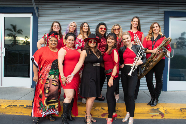 Sabrosas Latin Orchestra w/ salsa lesson by Michael John Saltus