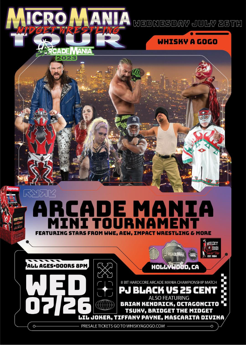 MicroMania Midget Wrestling at Whisky a Go Go
