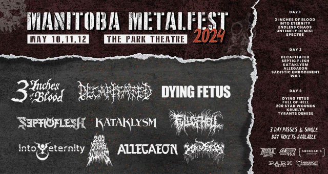 Metal festival sales