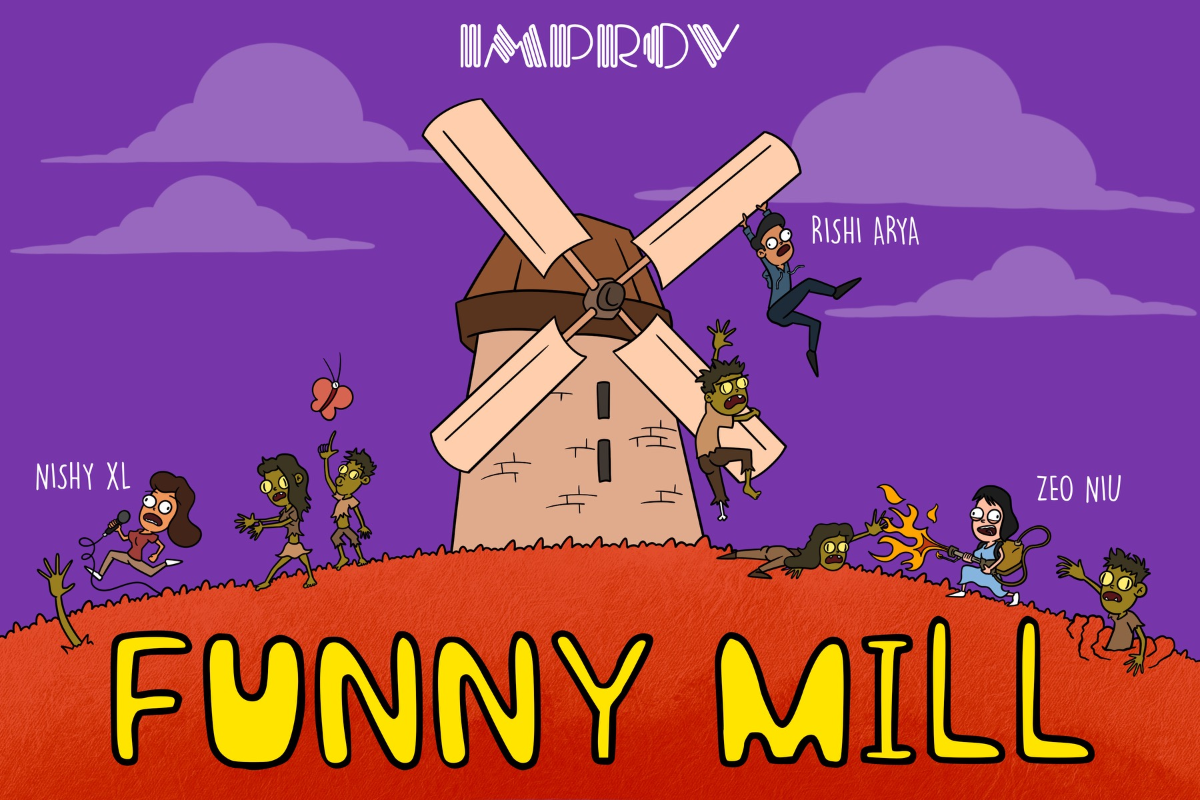 Funny Mill ft. Eddie Pepitone, Sammy Obeid, Maggie Hyde, Nishy XL, Subhah Agarwal, Zeo Niu, Rishi Arya, Raymond Montoya & John Sanchez