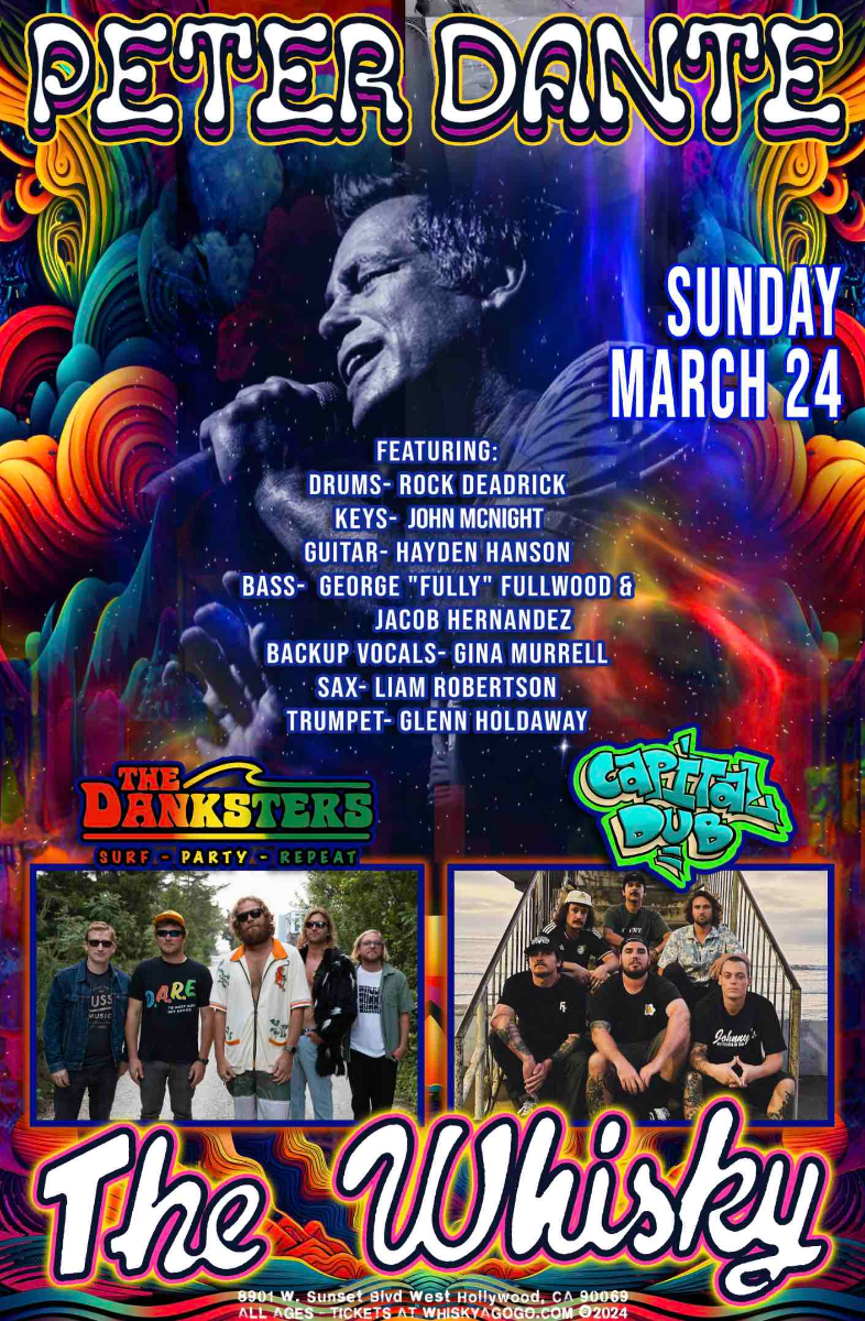 Peter Dante, The Danksters, Capital Dub, Wendy Wang