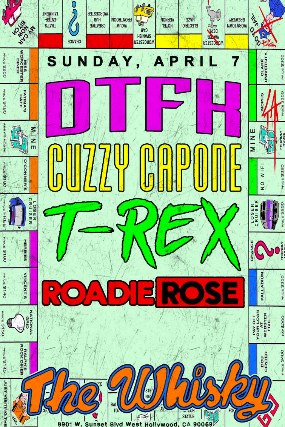 Dough the Fresh Kid, Cuzzy Capone, T-REX, Roadie Rose