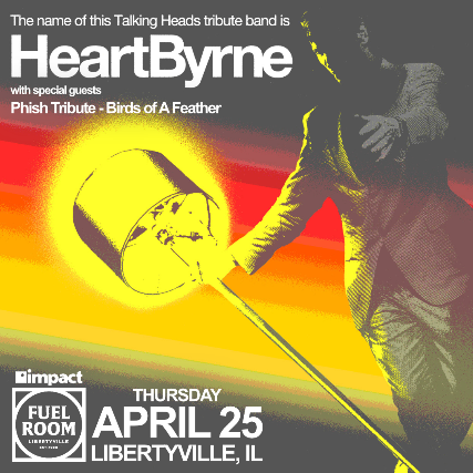 Talking Heads Tribute - Heartbyrne at Impact Fuel Room