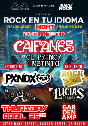 Caifanes, PANDA tributes with Rock En Español tributes
