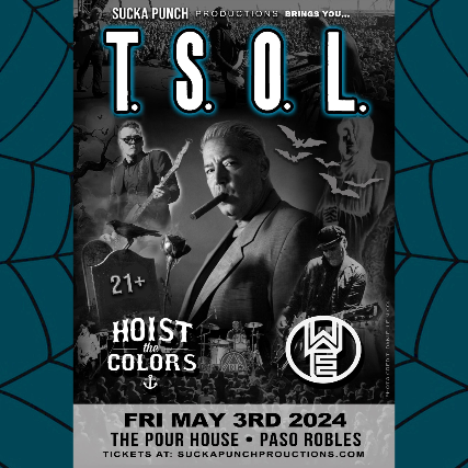 TSOL WITH HOIST THE COLORS LIVE IN CONCERT at The Pour House