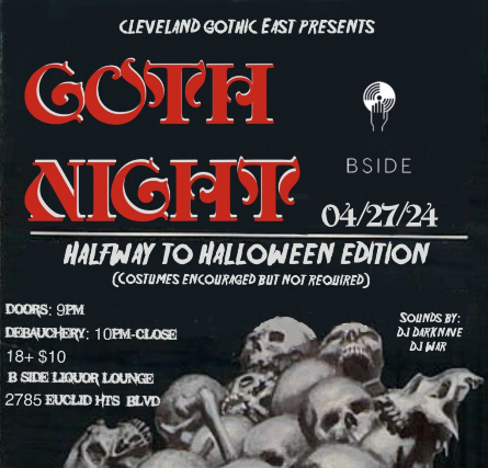 GOTH NIGHT: A Night of Gothic, Industrial, & Dark Wave Music