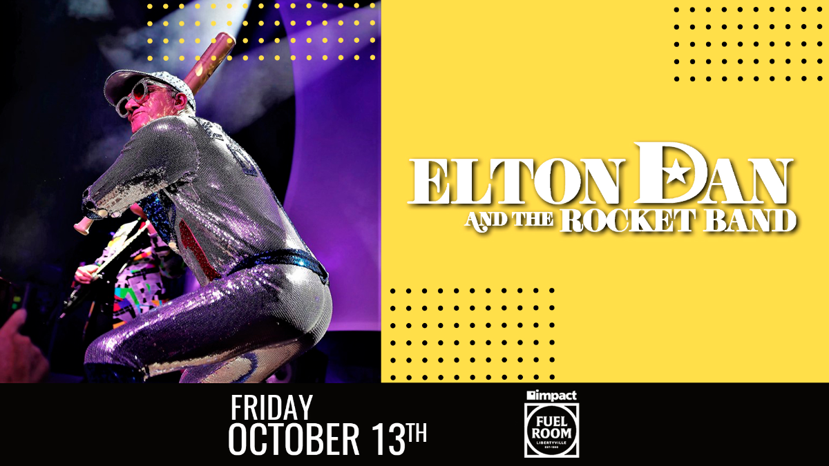 Elton Dan and The Rocket Band show poster