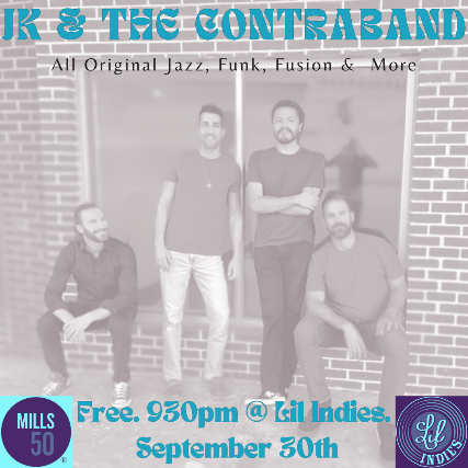 JK & The Contraband at Lil' Indies