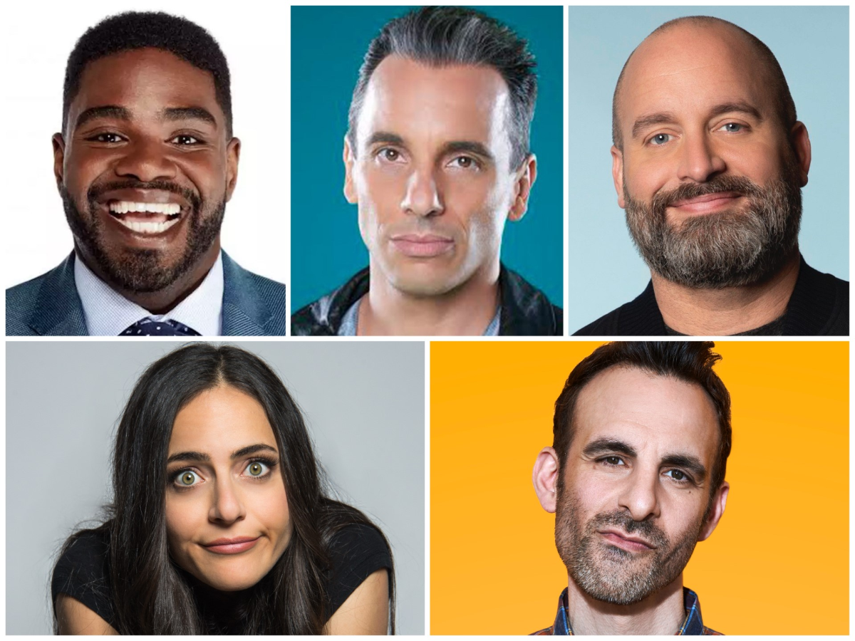 Sebastian Maniscalco, Tom Segura, Brian Monarch, Erica Rhodes, Zara Mizrahi and very special guests