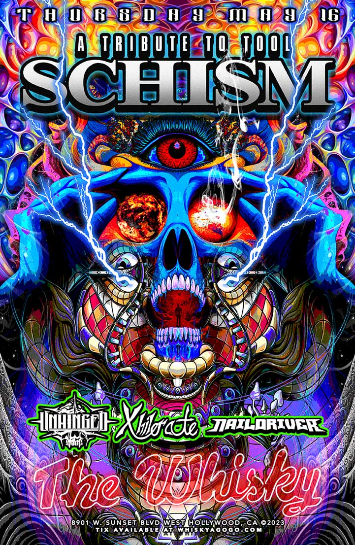 Schism (A Tribute To Tool), Xhilerate, Naildriver