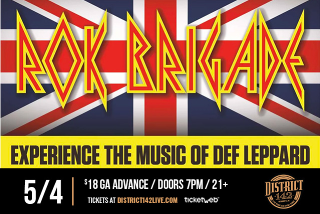 ROK BRIGADE - A Tribute to Def Leppard at District 142