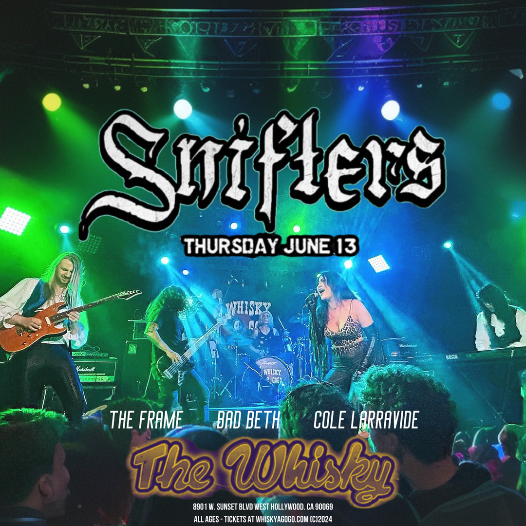 Snifters, If I Fall, The Frame, Cole Larravide, Bad Beth, Kombucha (System of a Down Tribute)