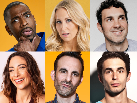 Mark Normand, Nikki Glaser, Jay Pharoah, Michael Blaustein, Brian Monarch, Tema Sall and more TBD!