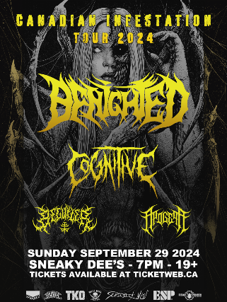 Benighted w. Cognitive, Beguiler, & Apogean at Sneaky Dee's
