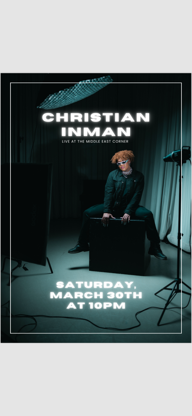 Christian Inman | The Middle East Restaurant and Nightclub