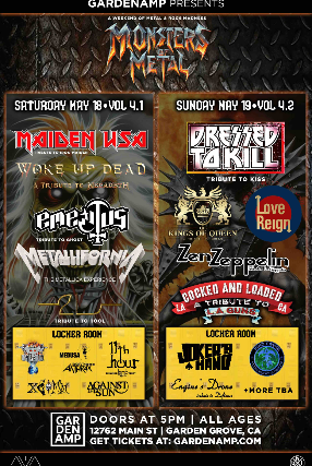 2 Day Pass for Monsters of Rock volume 4.1 & 4.2
