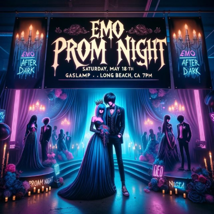 EMO PROM NIGHT with EMO AFTER DARK at Gaslamp Long Beach