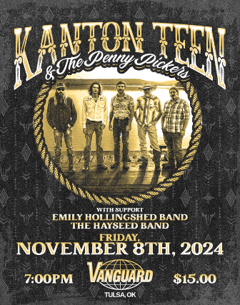 Kanton Teen & The Penny Pickers at The Vanguard – Tulsa, OK