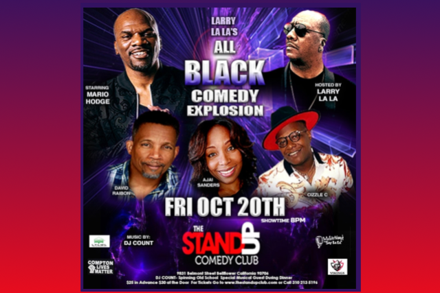 All Black Comedy Jam at The Stand Up Comedy Club
