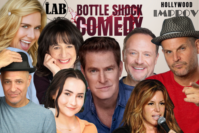 Bottle Shock Comedy ft. Sarah Halstead, Jamie Kaler, Amy Ashton, Rich Chassler, Johnny Cardinale, Lenny Schmidt, Stefanie Kahn, Doug Bass, Gena B Jones, Shahram Sean Tahmasebi & more TBA!