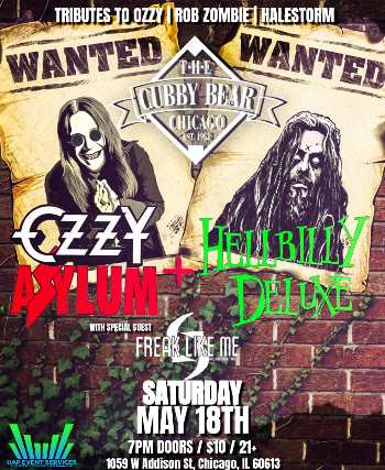 Hellbilly Deluxe w/ Ozzy Asylum & Freak Like Me