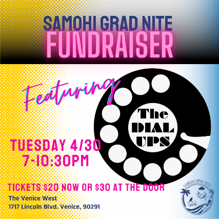 SAMOHI Grad Nite Fundraiser with The Dial Ups