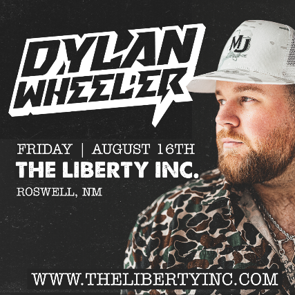 Dylan Wheeler at The Liberty – Roswell, NM