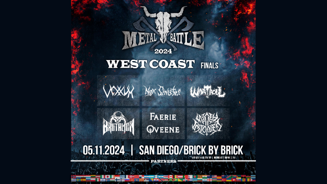 Wacken Metal Battle - West Coast Finals at Brick by Brick