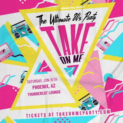 Take On Me: The Ultimate 80’s Party at Thundercat Lounge