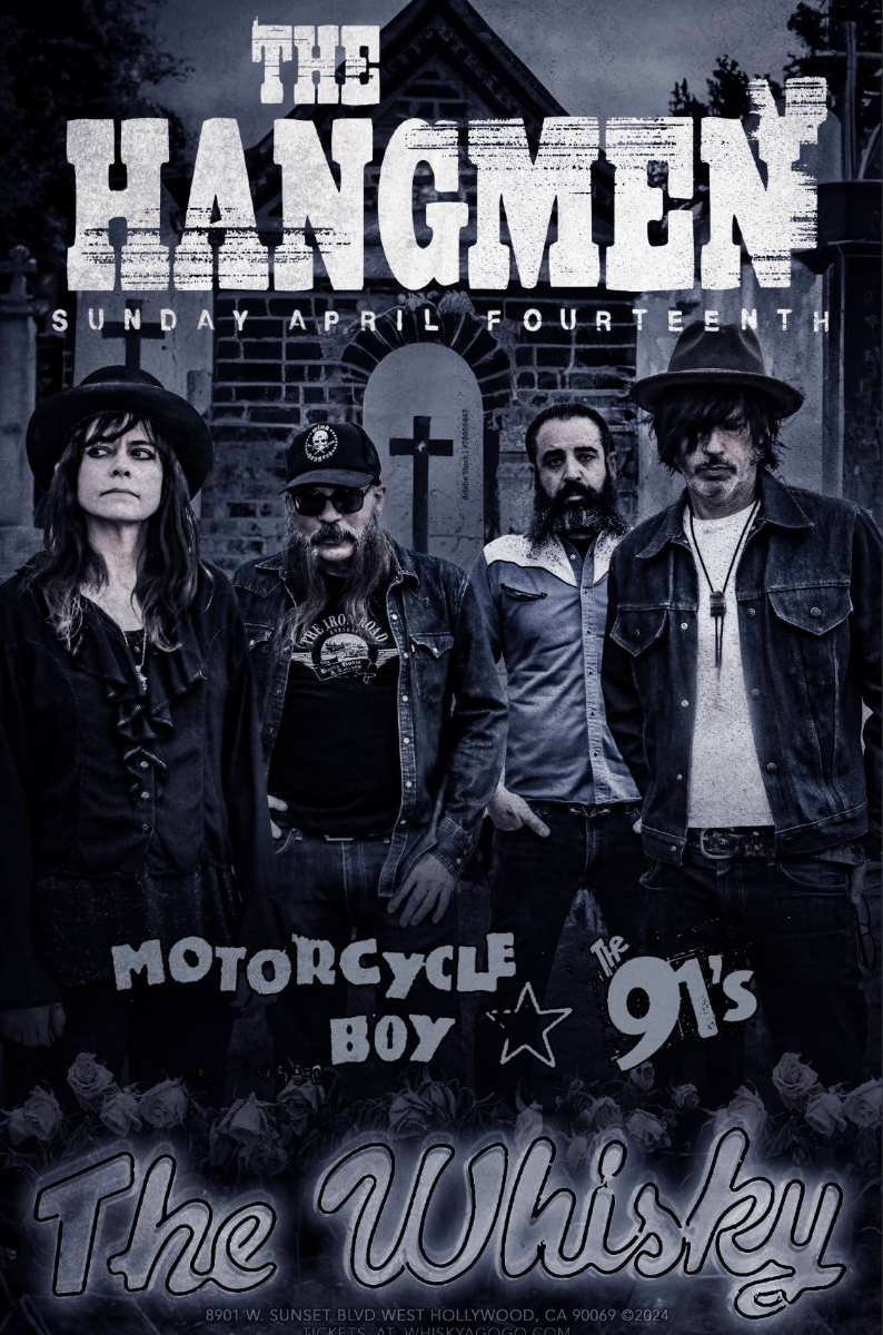 The Hangmen, MOTORCYCLE BOY, Philthy Rych, Timm Saxton & the Room, The 91's, Adam Zoom