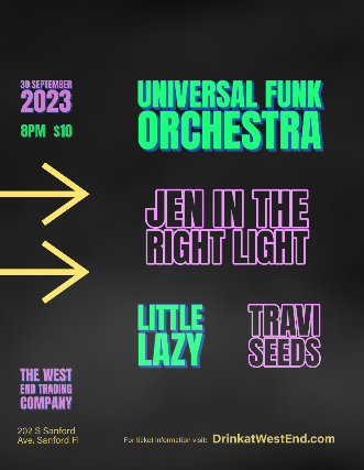 Universal Funk Orchestra at West End Trading Company
