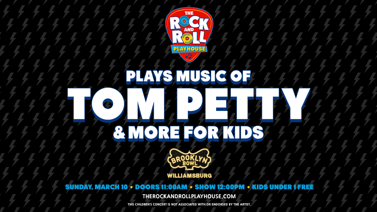 The Rock and Roll Playhouse plays the Music of Tom Petty + More for Kids