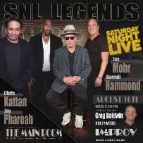 SNL Legends Darrell Hammond, Jay Mohr, Jay Pharoah and Chris Kattan! Hosted by Greg Baldwin