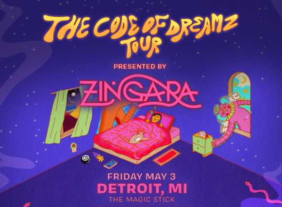 Zingara 'Code of Dreamz Tour' at Magic Stick
