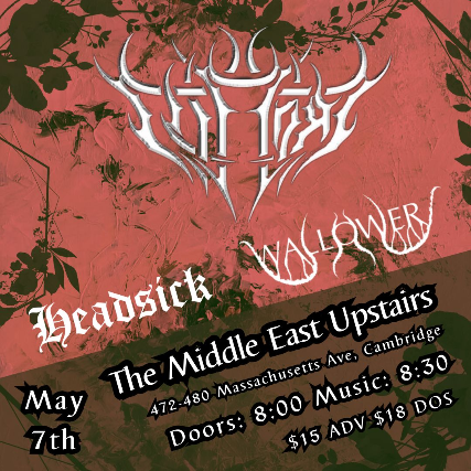 Clifford, Headsick, Wallower at Middle East - Upstairs