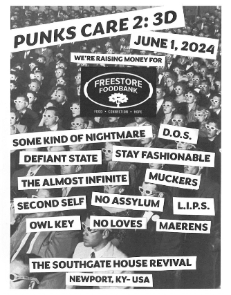 Punks Care 2: 3D at The Southgate House Revival