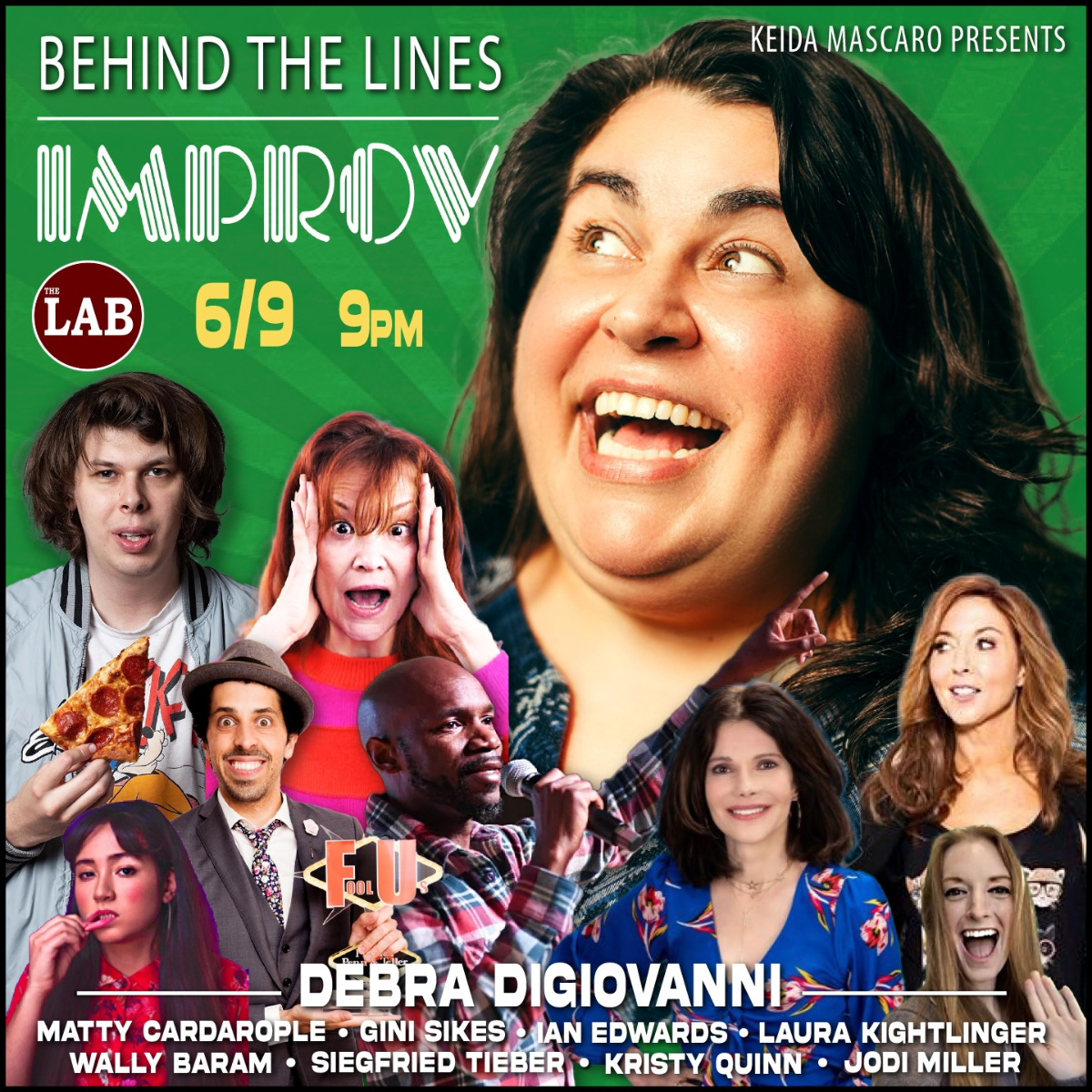 Behind the Lines ft Debra DiGiovanni, Ian Edwards, Laura Kightlinger, Matty Cardarople, Siegfried Tieber, Jodi Miller, Gini Sikes, Keida Mascaro, Wally Baram & Kristy Quinn!