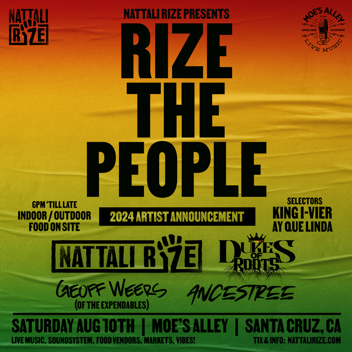 Thank You Rize Panel Rize The People ft. Nattali Rize, Duke of Roots, Geoff Weers, Ancestree ...