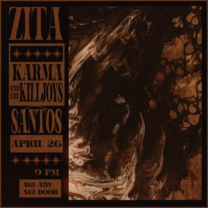 Zita x Karma & the Killjoys at Santos Bar