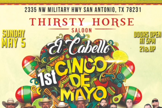 El Cabello 1st Annual Cinco de Mayo at Thirsty Horse Saloon