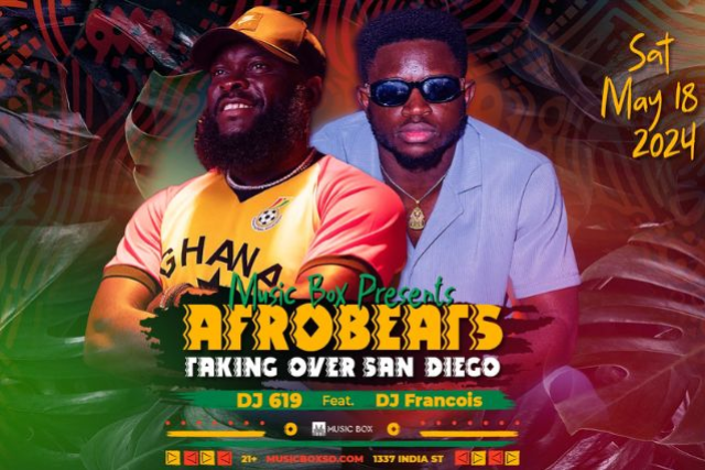 AFROBEATS TAKING OVER SAN DIEGO Feat. DJ 619 and DJ Francois