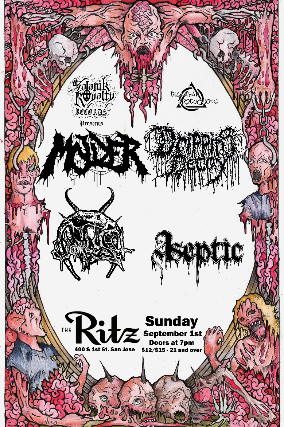 Molder, Dripping Decay, Vorlust, Aseptic