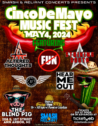 Cinco De Mayo Music Fest 2024 at Blind Pig