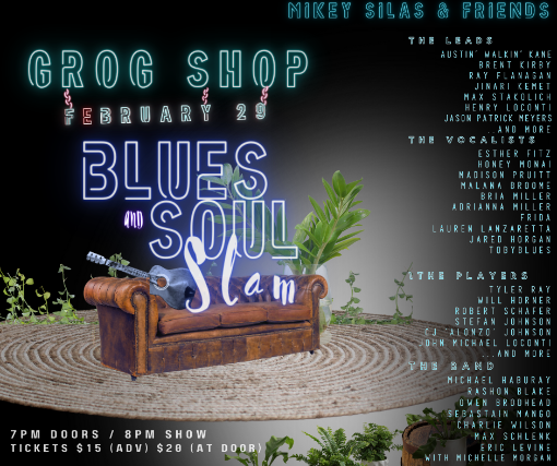 Blues & Soul Slam w/ Mikey Silas and Friends at Grog Shop