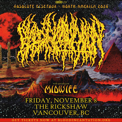 BLOOD INCANTATION ABSOLUTE ELSETOUR - NORTH AMERICA 2024