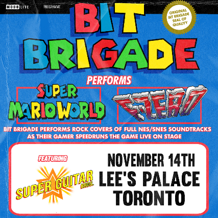 Bit Brigade Performs "Super Mario World" + F-Zero" LIVE