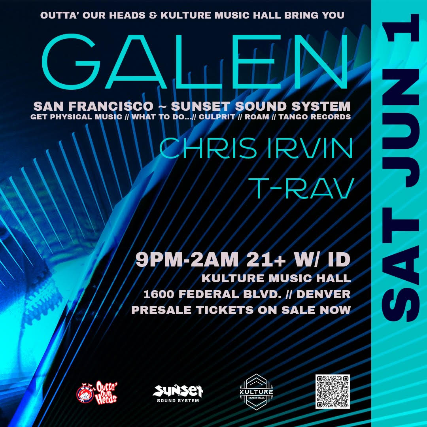 Outta' Our Heads: GALEN at Kulture Music Hall